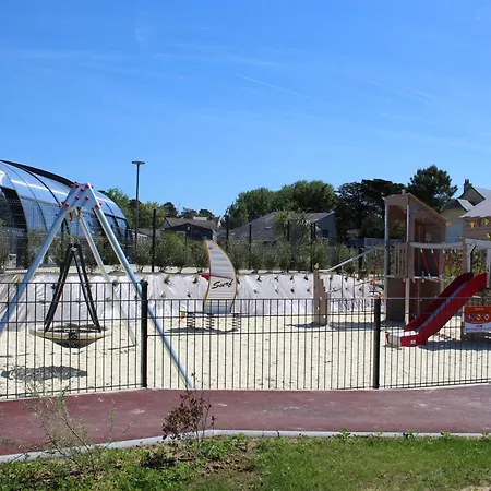 Mobil-home 4* Grand Confort, 200m Plage, Piscine, Fitness, Parking, Menage Inclus, Wi-fi Gratuit - Fr-1-361a-75 Casa de Férias Jullouville-les-Pins