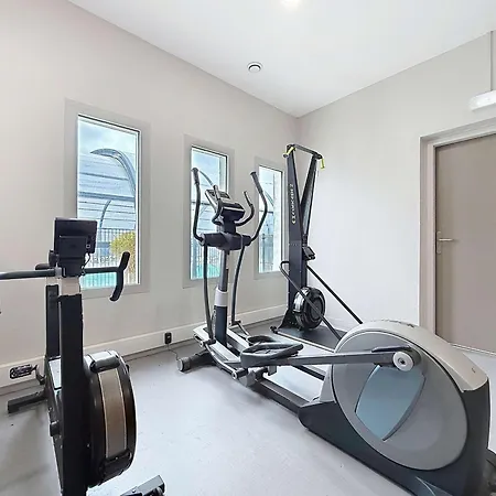 Mobil-home 4* Grand Confort, 200m Plage, Piscine, Fitness, Parking, Menage Inclus, Wi-fi Gratuit - Fr-1-361a-75 بيت للعطل جولوفيل ليه باه