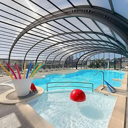 Mobil-home 4* Grand Confort, 200m Plage, Piscine, Fitness, Parking, Menage Inclus, Wi-fi Gratuit - Fr-1-361a-75 *