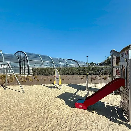 بيت للعطل Mobil-home 4* Grand Confort, 200m Plage, Piscine, Fitness, Parking, Menage Inclus, Wi-fi Gratuit - Fr-1-361a-75 *
