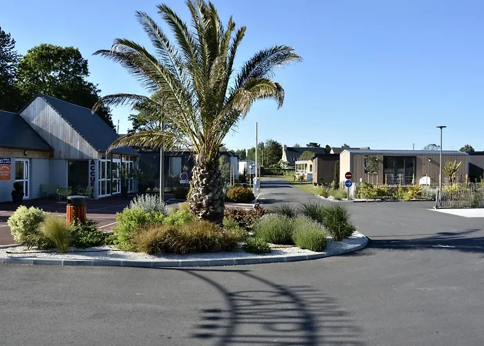 Prázdninový dům Mobil-home 4* Grand Confort, 200m Plage, Piscine, Fitness, Parking, Menage Inclus, Wi-fi Gratuit - Fr-1-361a-75 Jullouville-les-Pins